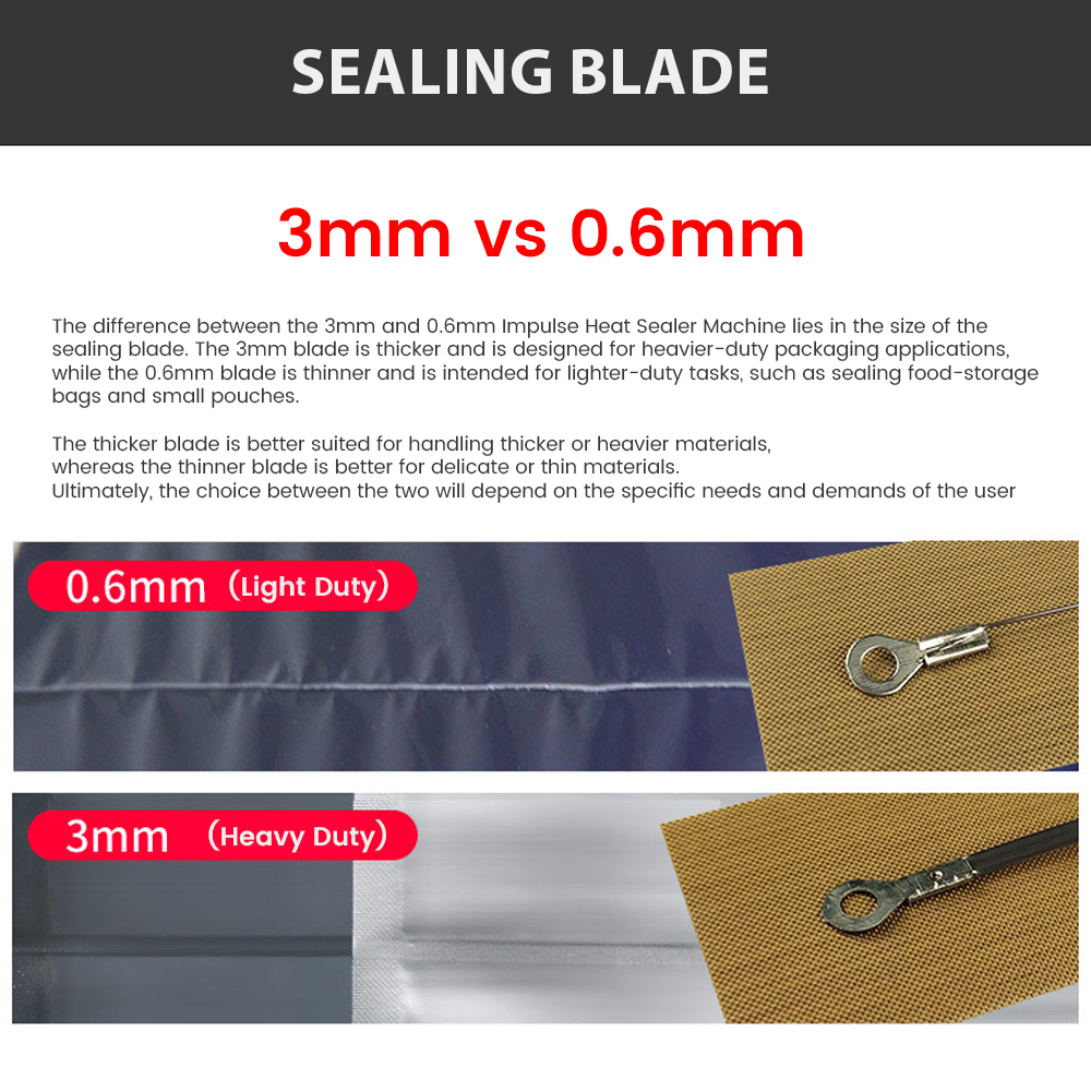Impulse Heat Sealer Machine