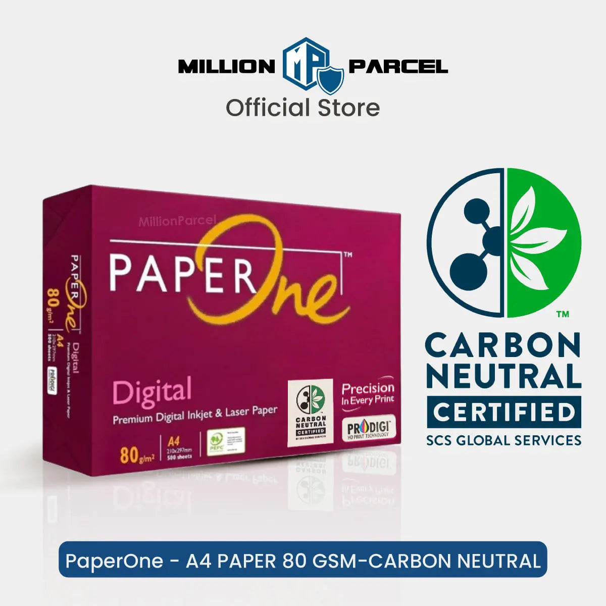 PaperOne & Double A | A4 paper | A3 paper | A5 paper | Carbon Neutral Certified - MillionParcel