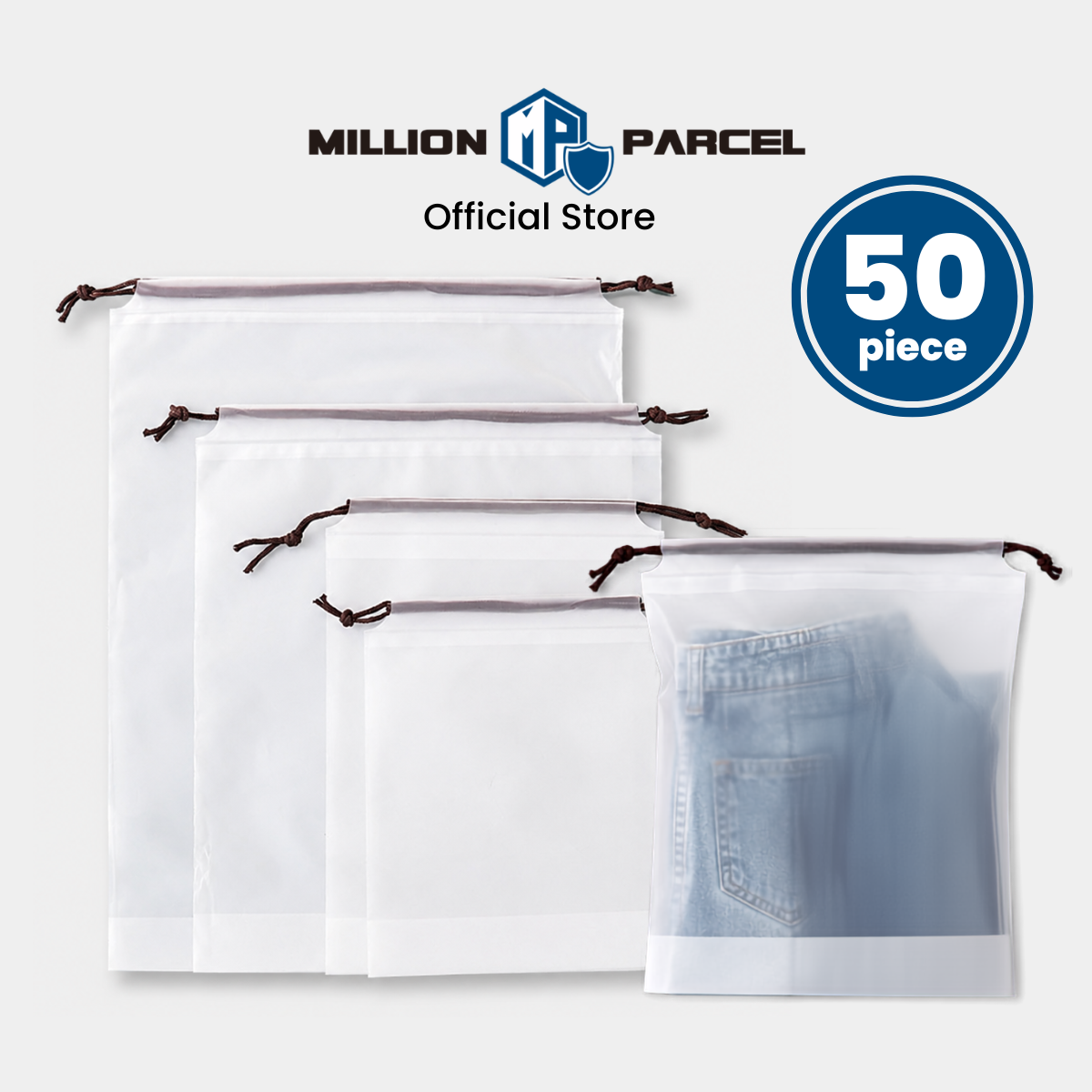Transparent Drawstring Pouch | Drawstring Bag