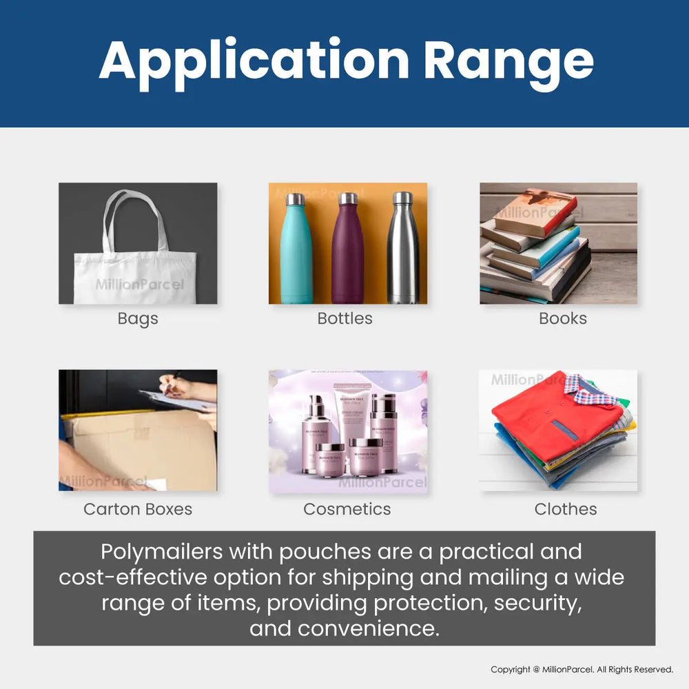 Polymailers with pouch & pocket