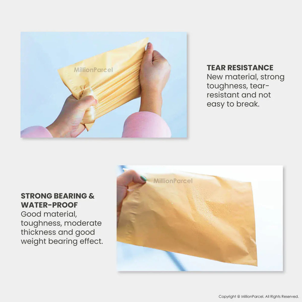 Polymailers with pouch & pocket - MillionParcel