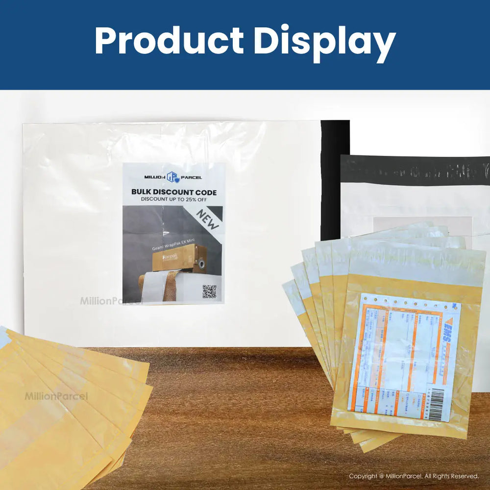 Polymailers with pouch & pocket