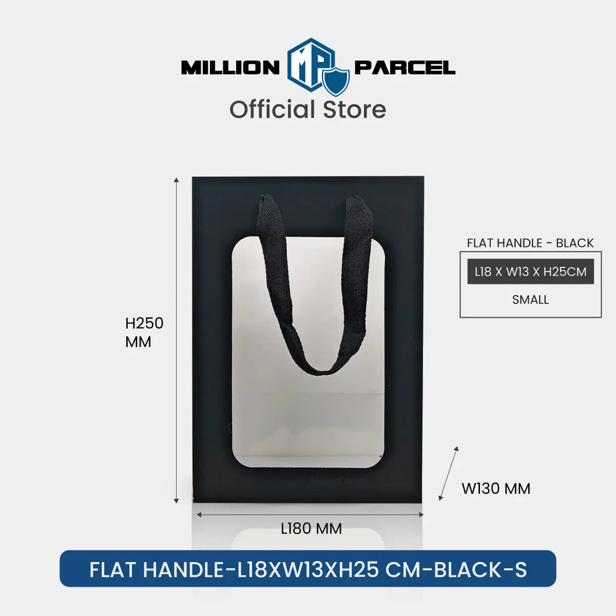 Window Paper Bag | Prefect for Valentines Day & Birthday - MillionParcel