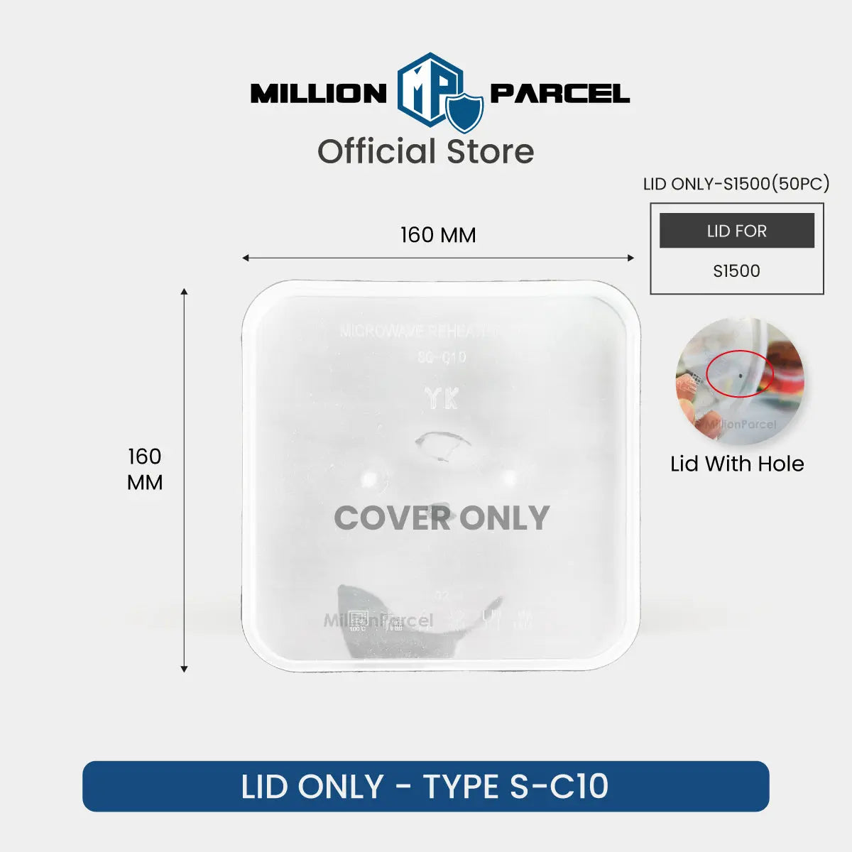 Disposable Plastic Food Container in Singapore - MillionParcel