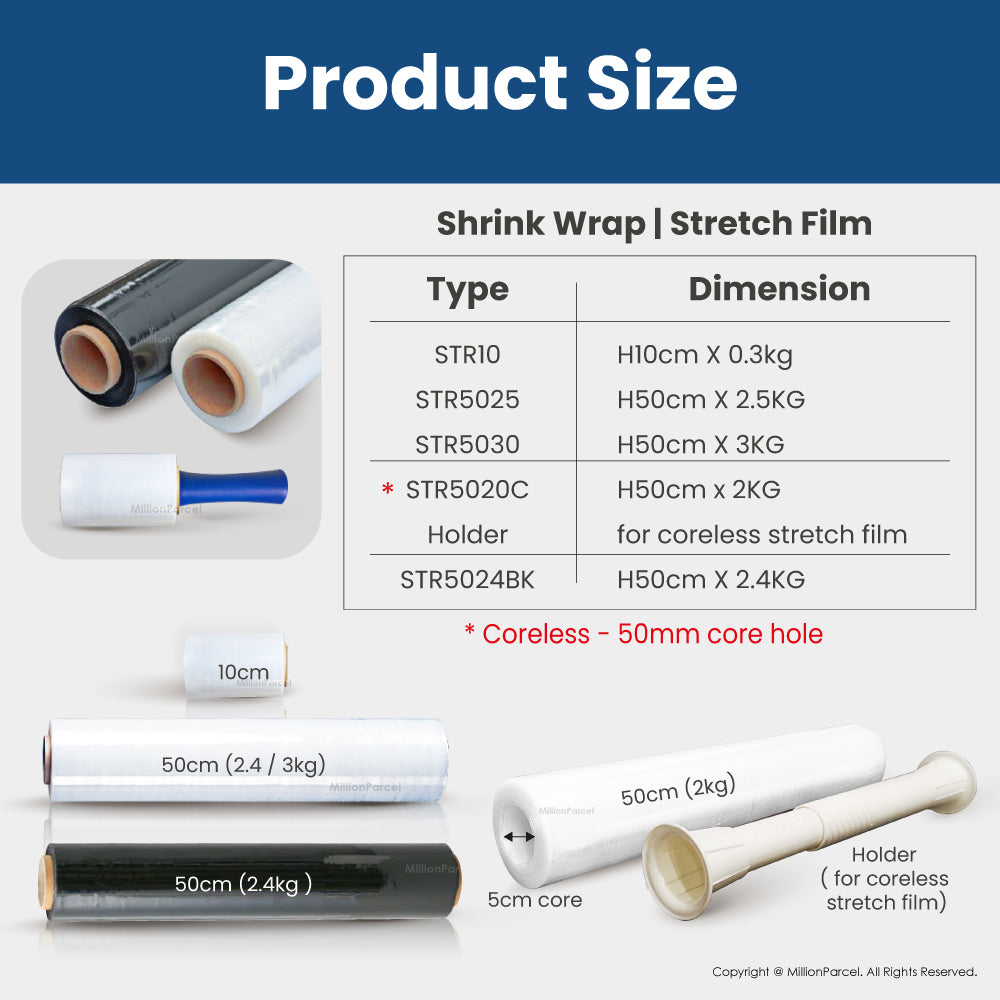 Shrink Wrap | Stretch Film | Best for Moving House Furniture Wrap