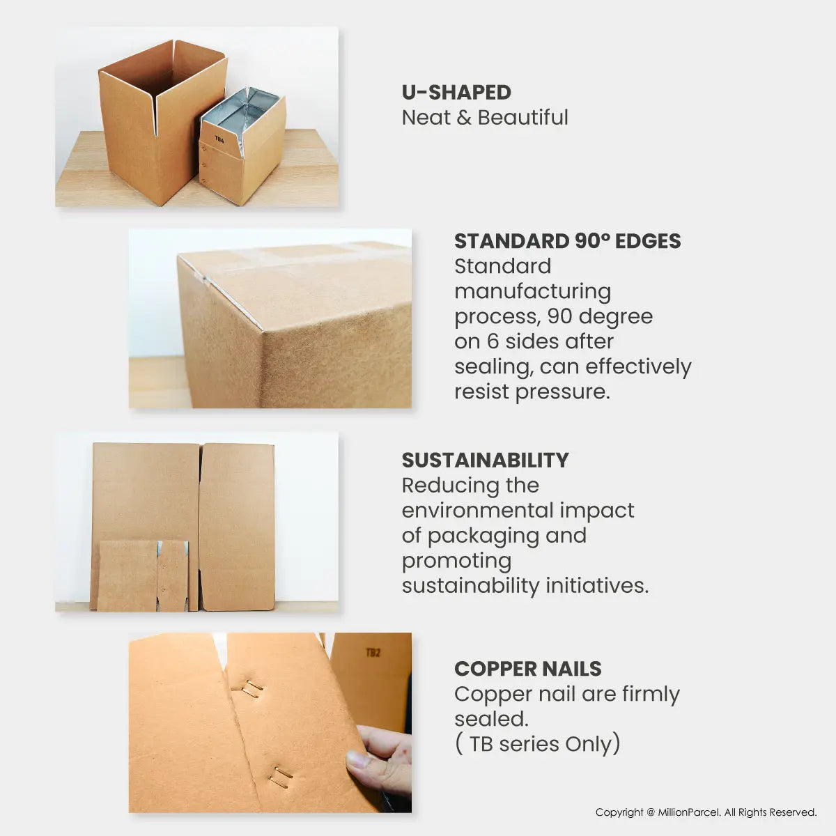 Thermal Insulation Carton Box | Aluminum Foil Box | Thermal Box - MillionParcel