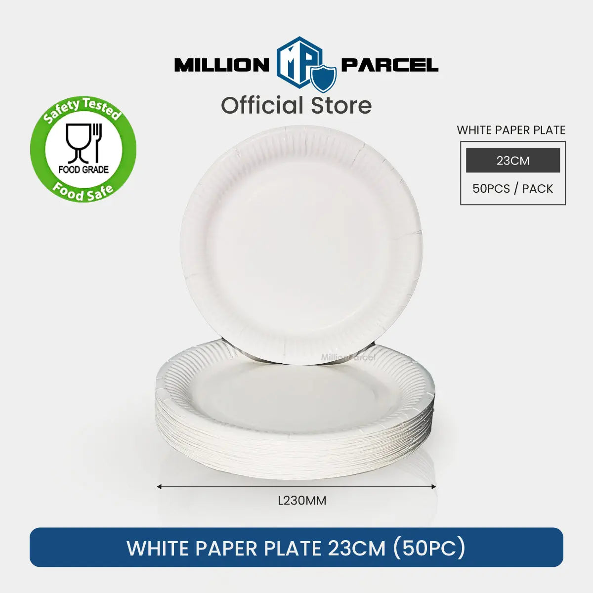 Premium Disposable Tableware | Disposable Cutlery - Plates, Cup, Bowl, Spoons, Forks, Straw, Stirrer, Chopsticks - MillionParcel