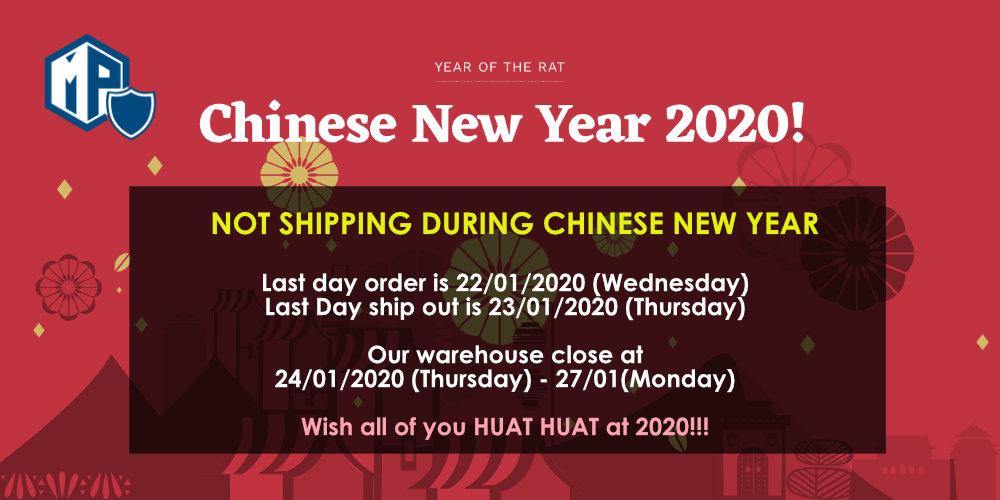 Chinese New Year 2020 Notice - MillionParcel