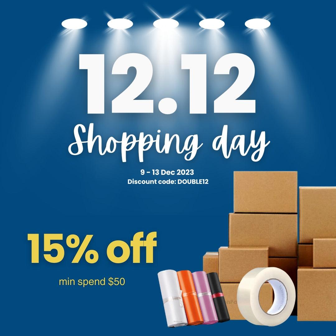 🎉 Double 12 Shopping Day Special! 🎉