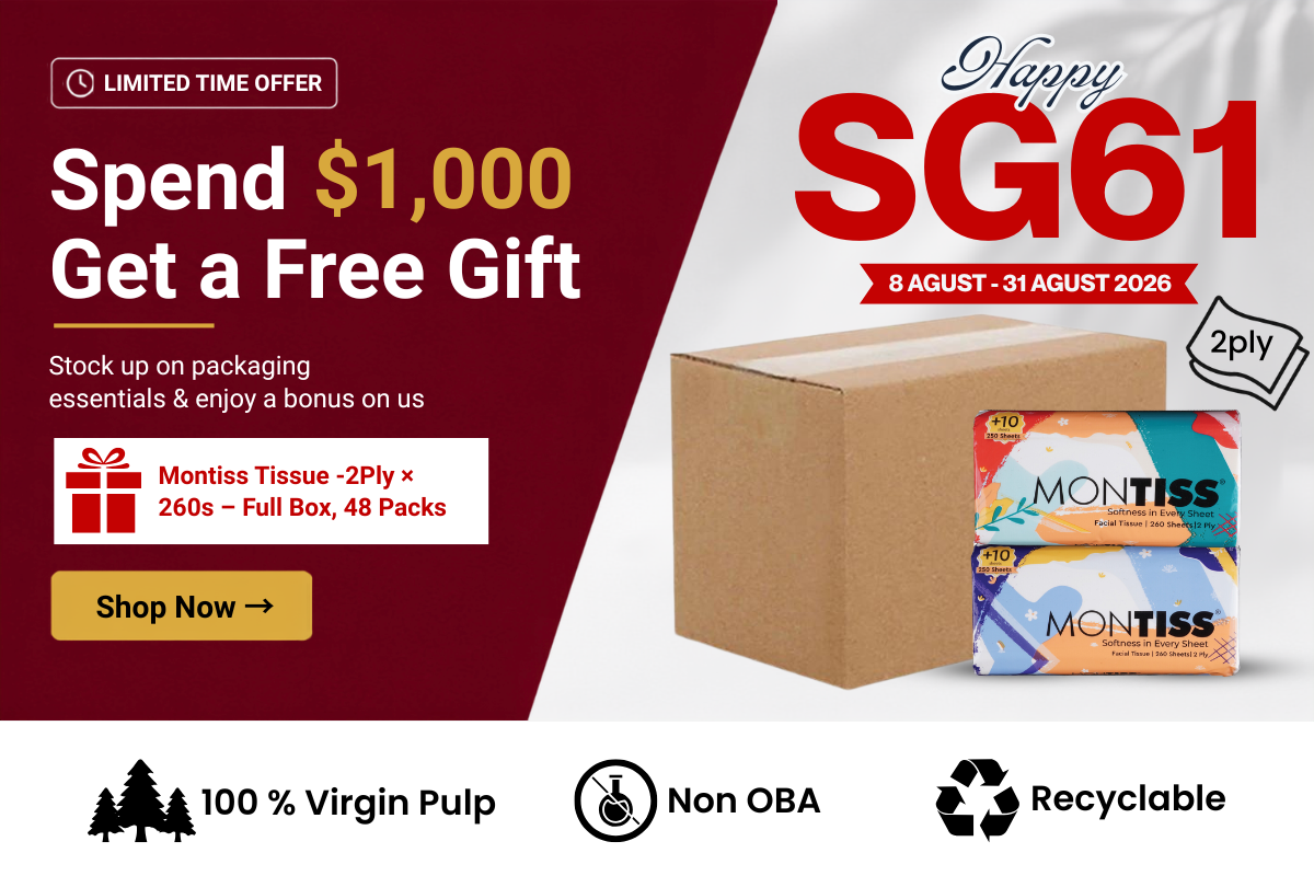 SG61 Special: Spend S$1,000 & Get a Free Gift - Millionparcel