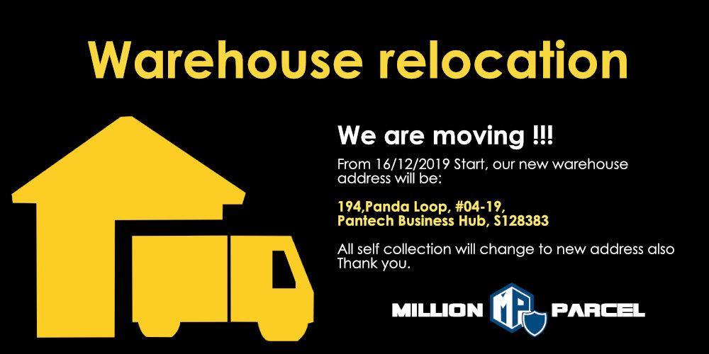 Warehouse Relocation - MillionParcel