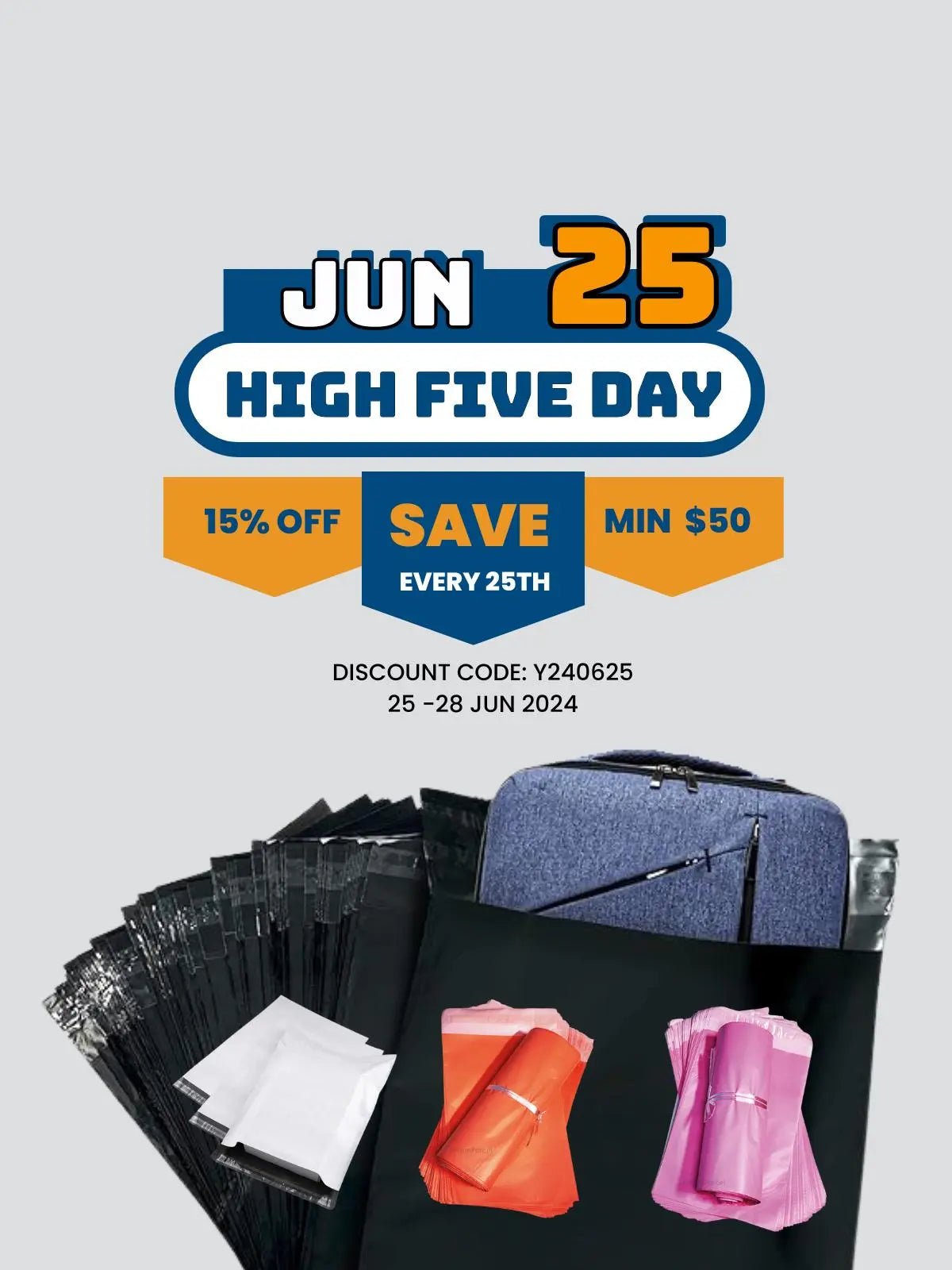 Celebrate High Five Day! (Save 15%!) - MillionParcel