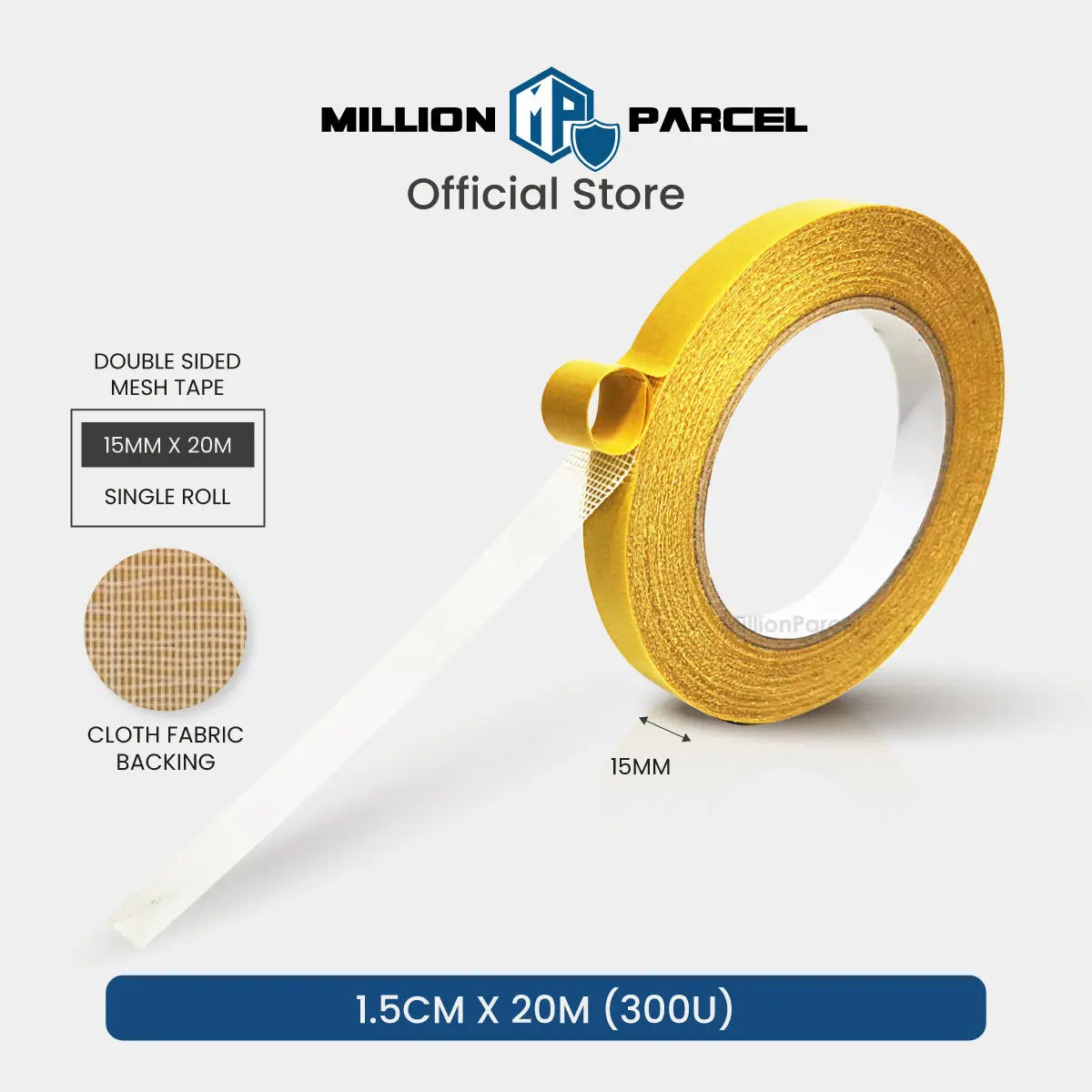 Double Sided Mesh Tape - MillionParcel