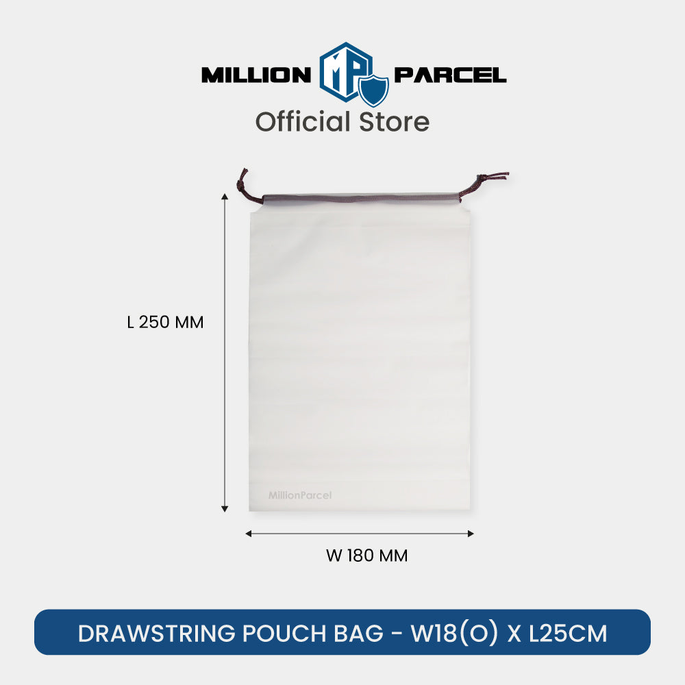 Transparent Drawstring Pouch Gift Bag