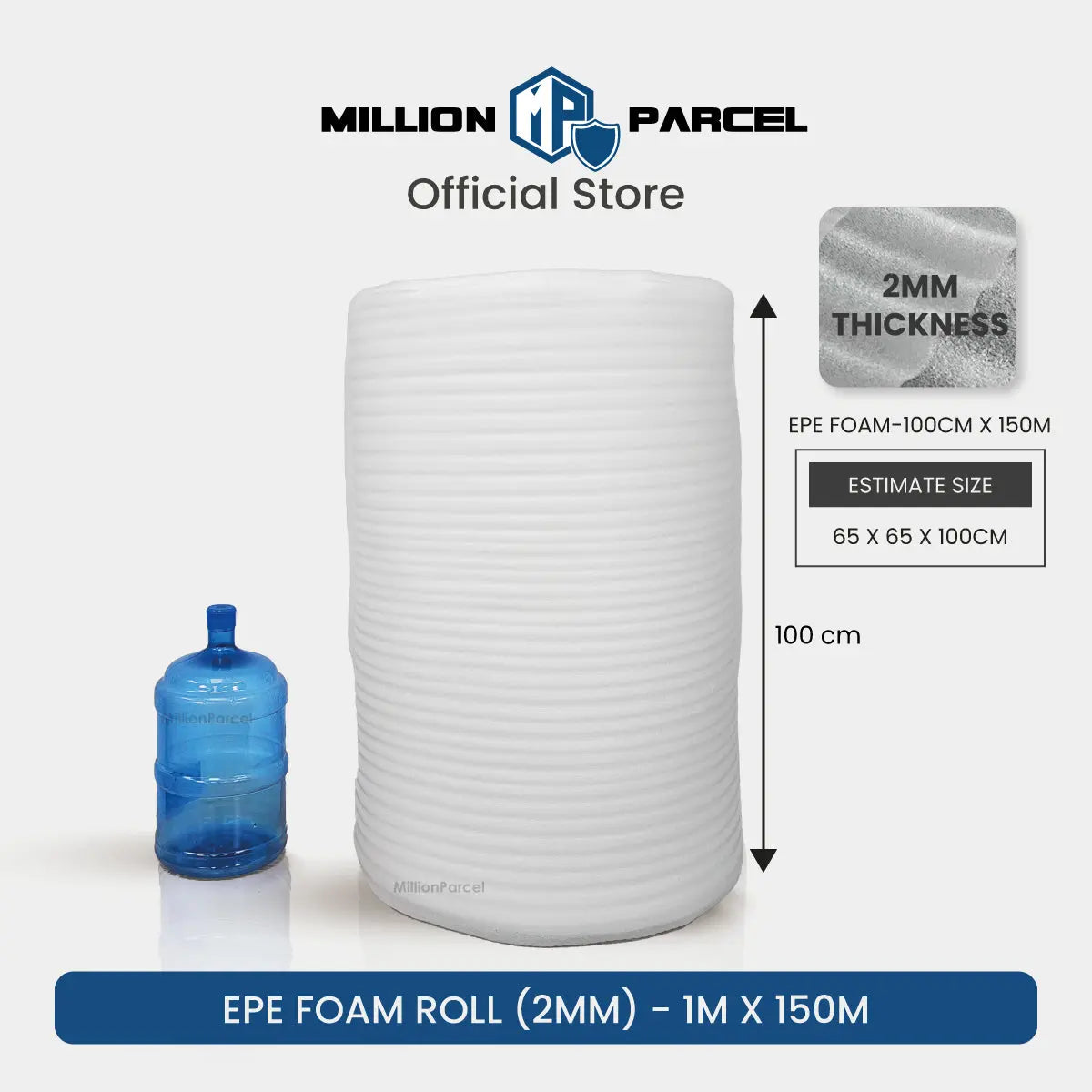 EPE Foam Roll (2mm) - MillionParcel