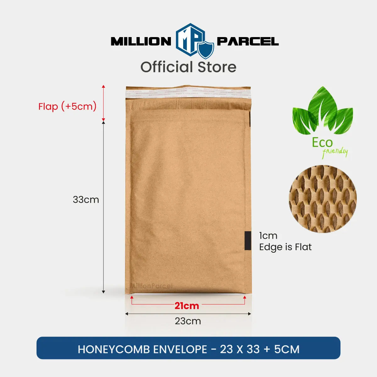 Honeycomb Paper Envelope | Replace bubble wrap envelope - MillionParcel