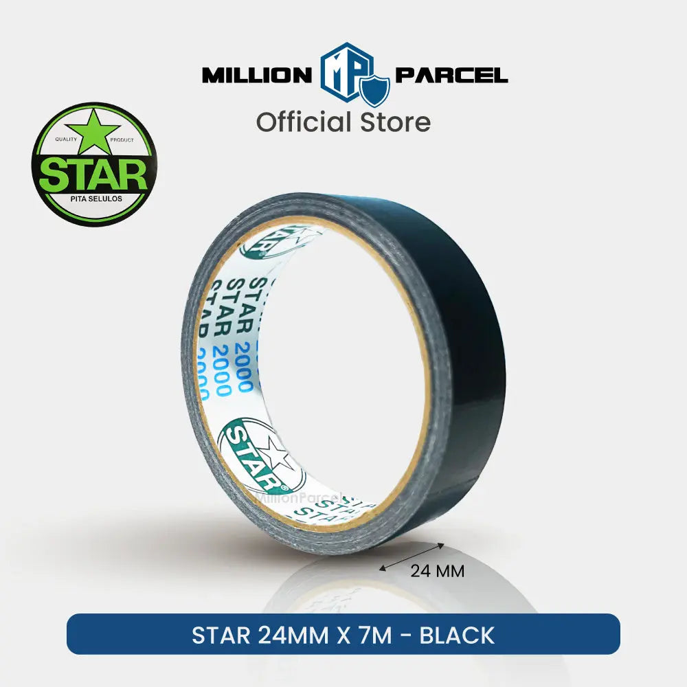 STAR 2000 Cloth Tape | Duct Tape - Easy Tear - MillionParcel