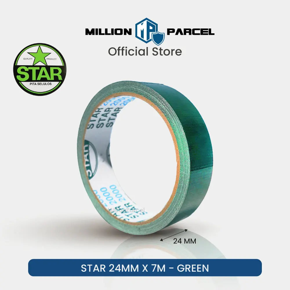 STAR 2000 Cloth Tape | Duct Tape - Easy Tear - MillionParcel