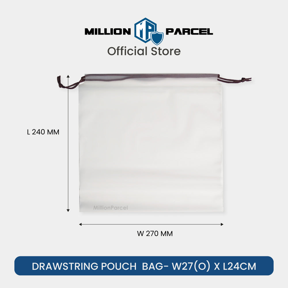 Transparent Drawstring Pouch Gift Bag