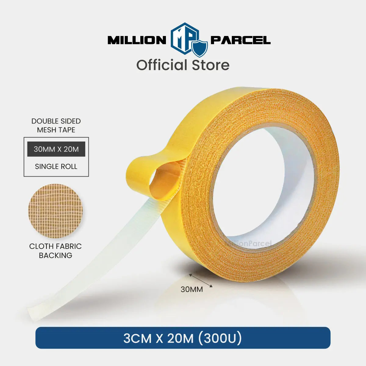 Double Sided Mesh Tape - MillionParcel
