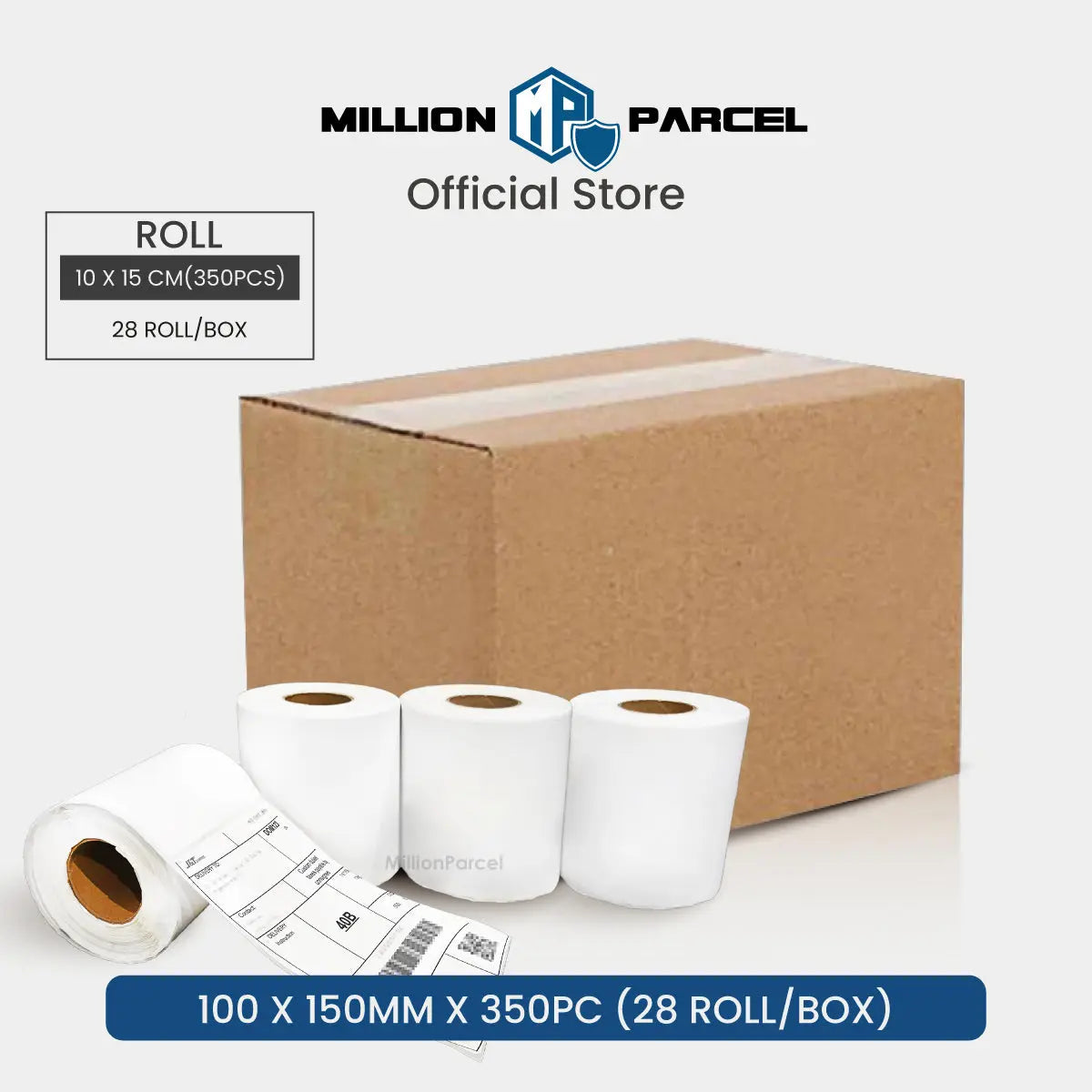 Thermal Printer Label Paper - MillionParcel