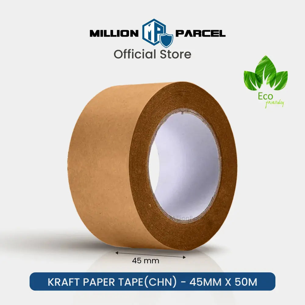 Kraft Paper Tape | Eco-Friendly Packaging Tape - MillionParcel