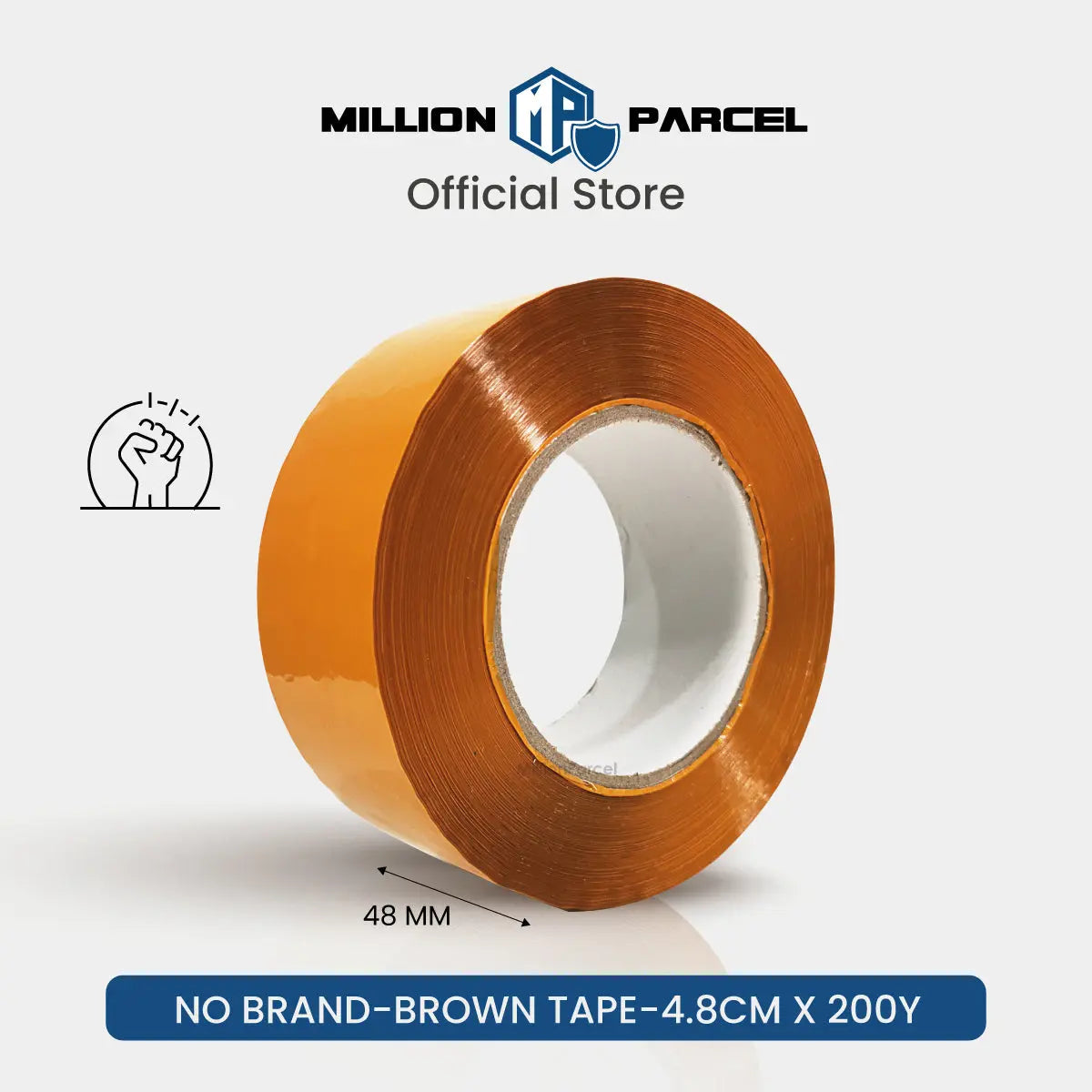 STAR Clear Adhesive Tape | Opp Tape | Brown Tape - MillionParcel