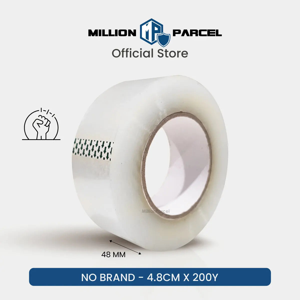 STAR Clear Adhesive Tape | Opp Tape | Brown Tape - MillionParcel