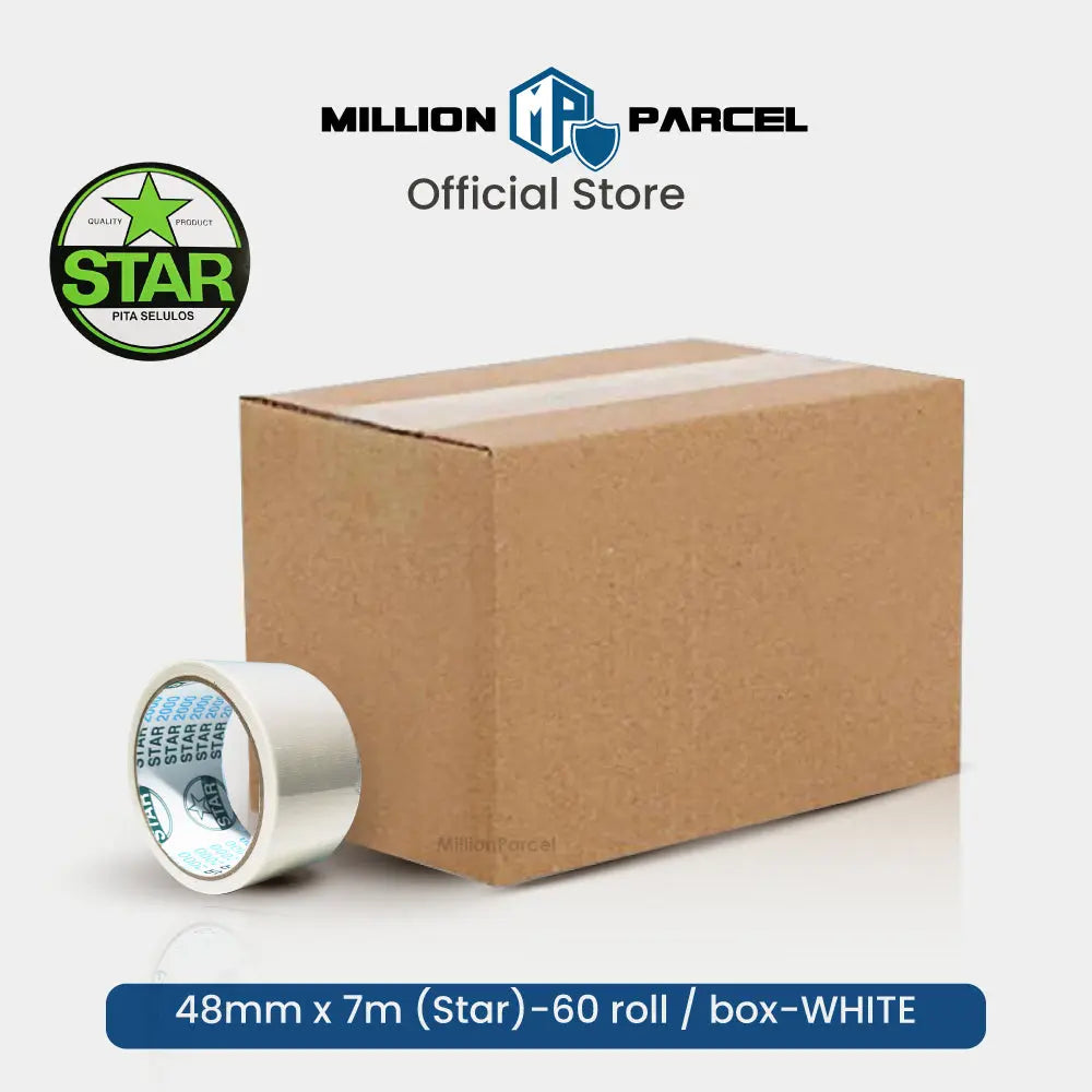 STAR 2000 Cloth Tape | Duct Tape - Easy Tear - MillionParcel