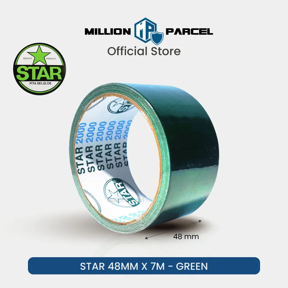 STAR 2000 Cloth Tape | Duct Tape - Easy Tear - MillionParcel