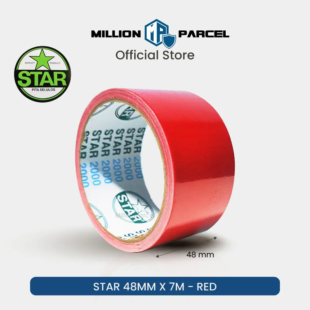 STAR 2000 Cloth Tape | Duct Tape - Easy Tear - MillionParcel