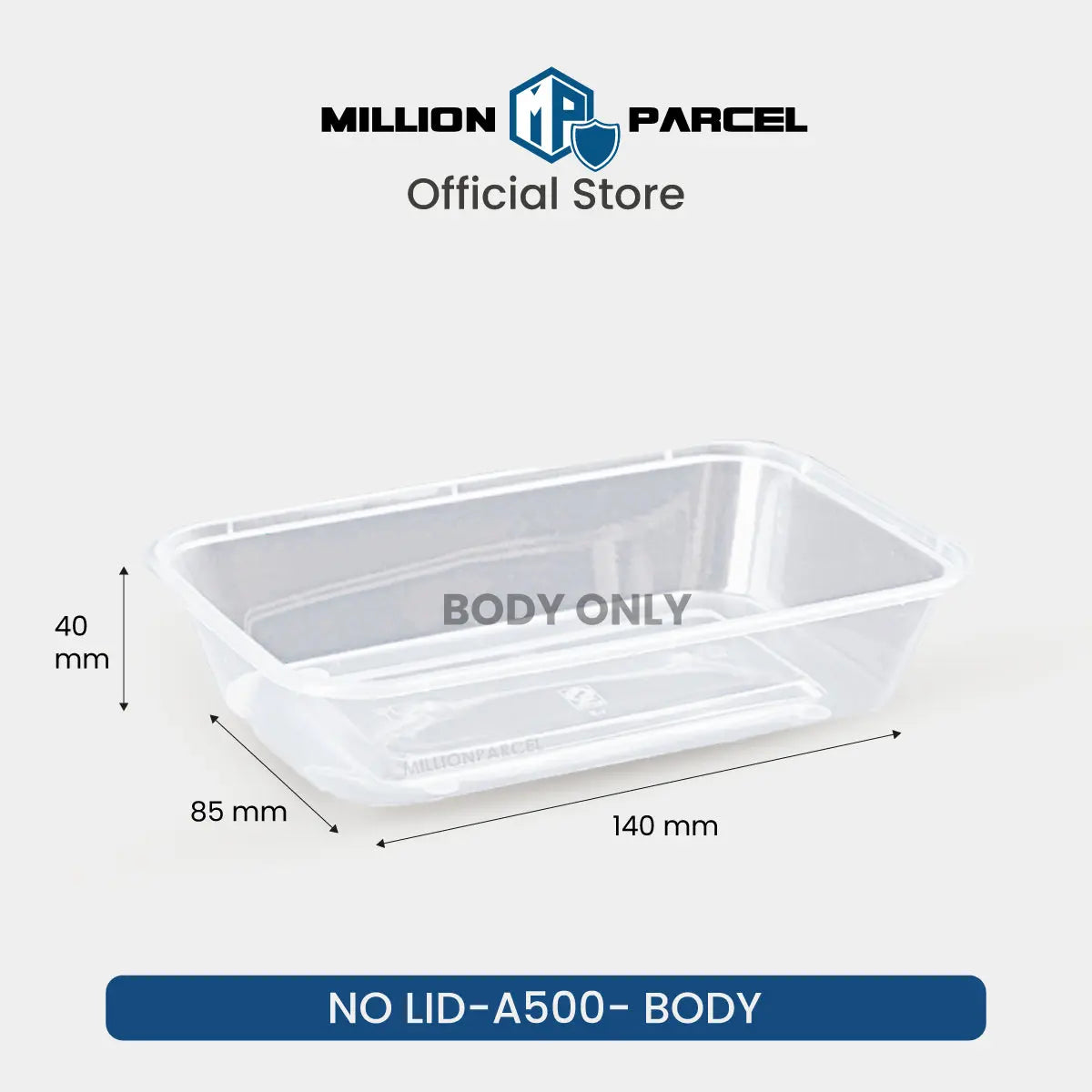 Disposable Plastic Food Container - MillionParcel