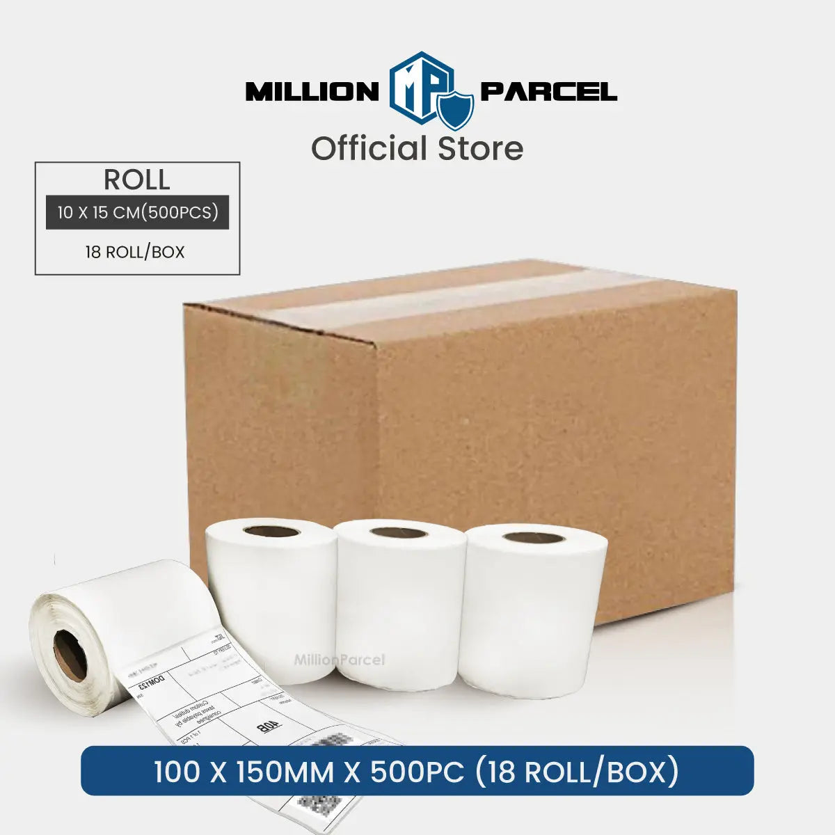 Thermal Printer Label Paper - MillionParcel