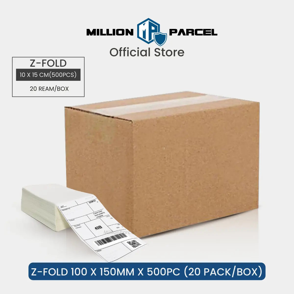 Thermal Printer Label Paper - MillionParcel