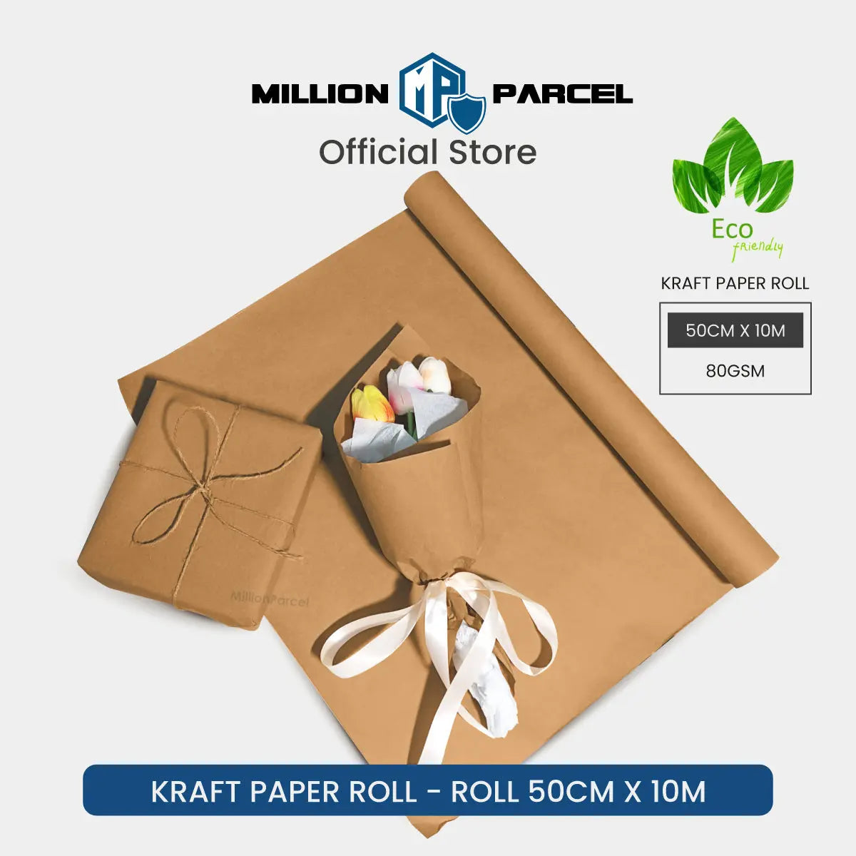 Kraft Paper Roll | Kraft Paper Sheet - MillionParcel