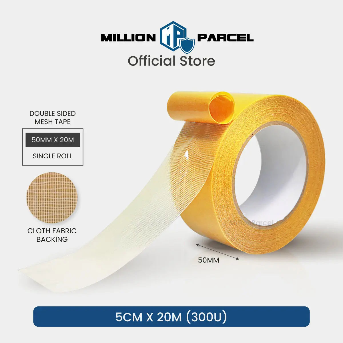 Double Sided Mesh Tape - MillionParcel