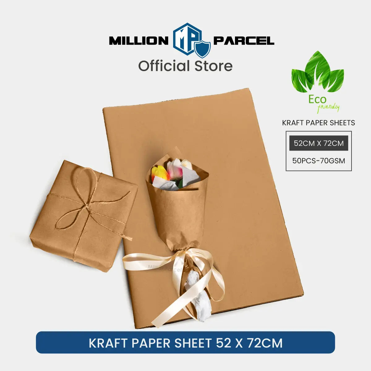 Kraft Paper Roll | Kraft Paper Sheet - MillionParcel