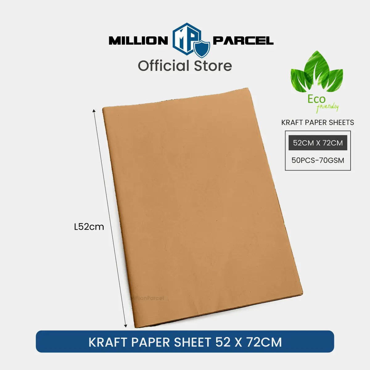 Kraft Paper Roll | Kraft Paper Sheet - MillionParcel