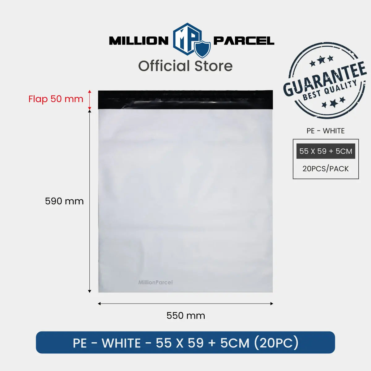 Poly Mailer Bag | Keep Your Products Safe and Secured - MillionParcel