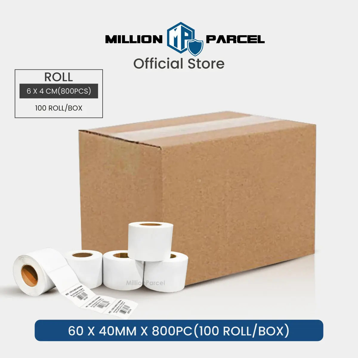 Thermal Printer Label Paper - MillionParcel