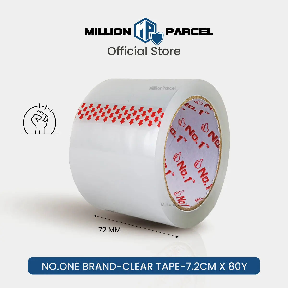 STAR Clear Adhesive Tape | Opp Tape | Brown Tape - MillionParcel