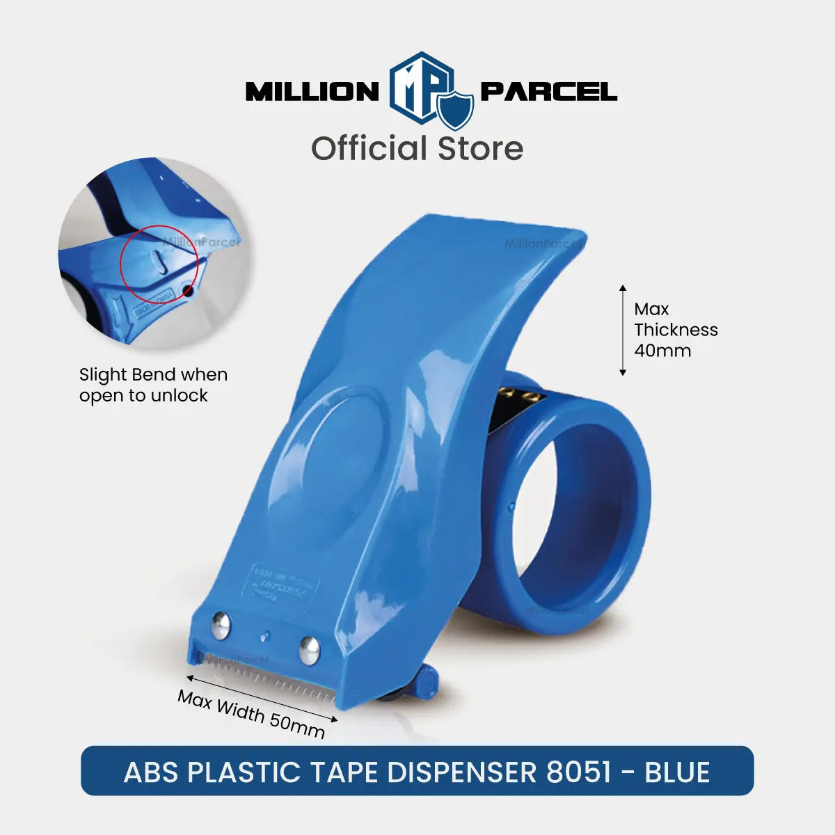 Tape Dispenser | Tape Cutter | Speed up packing - MillionParcel