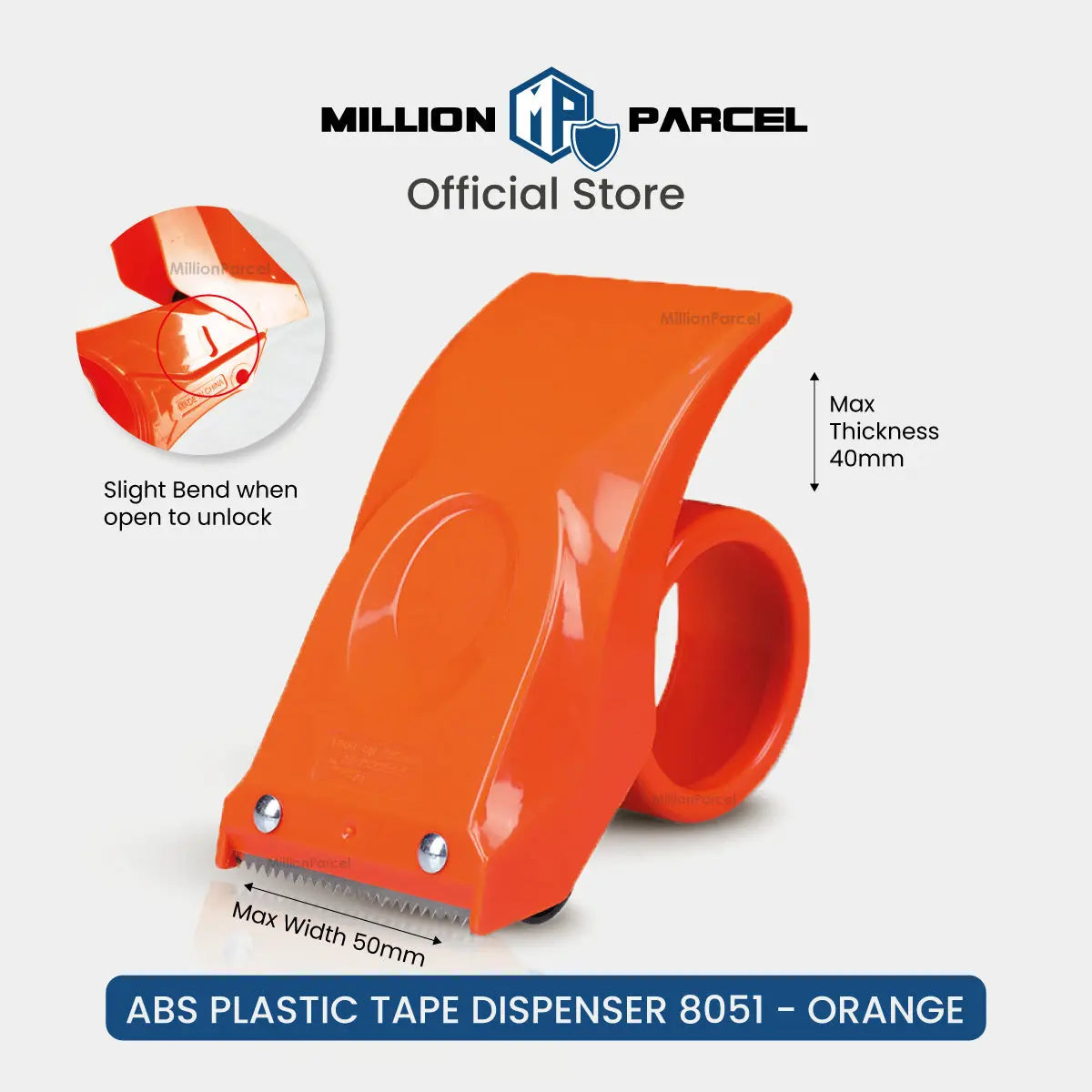 Tape Dispenser | Tape Cutter | Speed up packing - MillionParcel