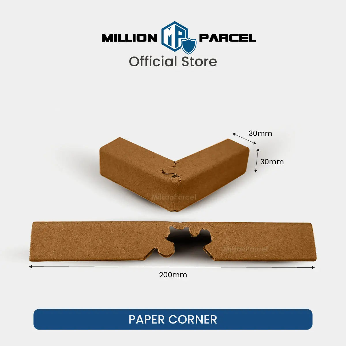 Carton Box Corner Protector | Packaging Box Edge Protector - MillionParcel