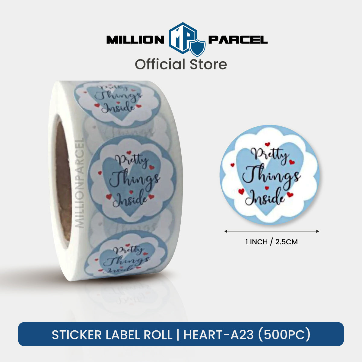 Sticker Label Roll & Sheets | Handmade & Thank you and etc - MillionParcel