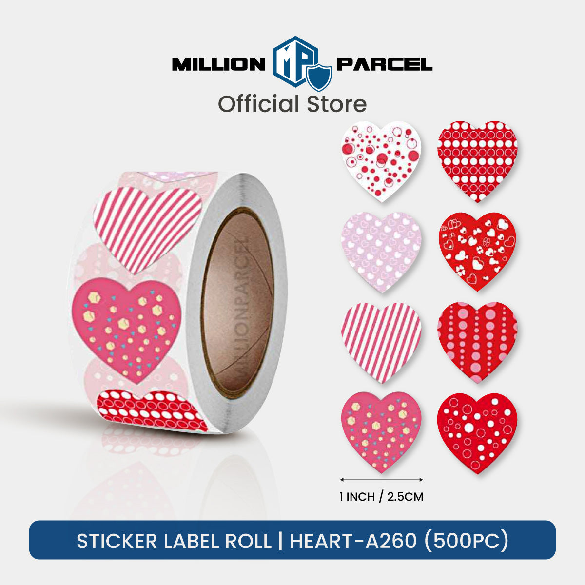 Sticker Label Roll & Sheets | Handmade & Thank you and etc - MillionParcel