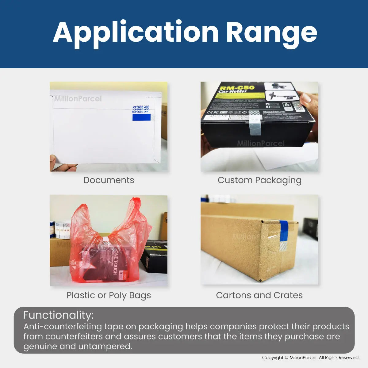 Warranty Void Tape | Void Sticker | Seal Sticker - MillionParcel