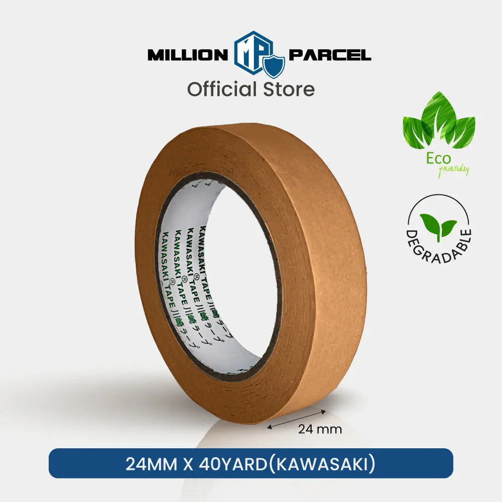 Kraft Paper Tape | Eco-Friendly Packaging Tape - MillionParcel