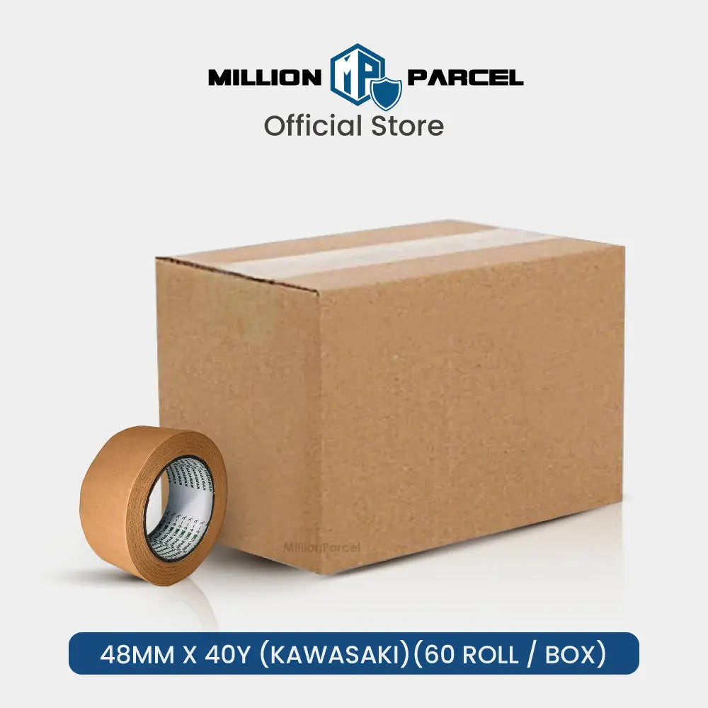 Kraft Paper Tape | Eco-Friendly Packaging Tape - MillionParcel