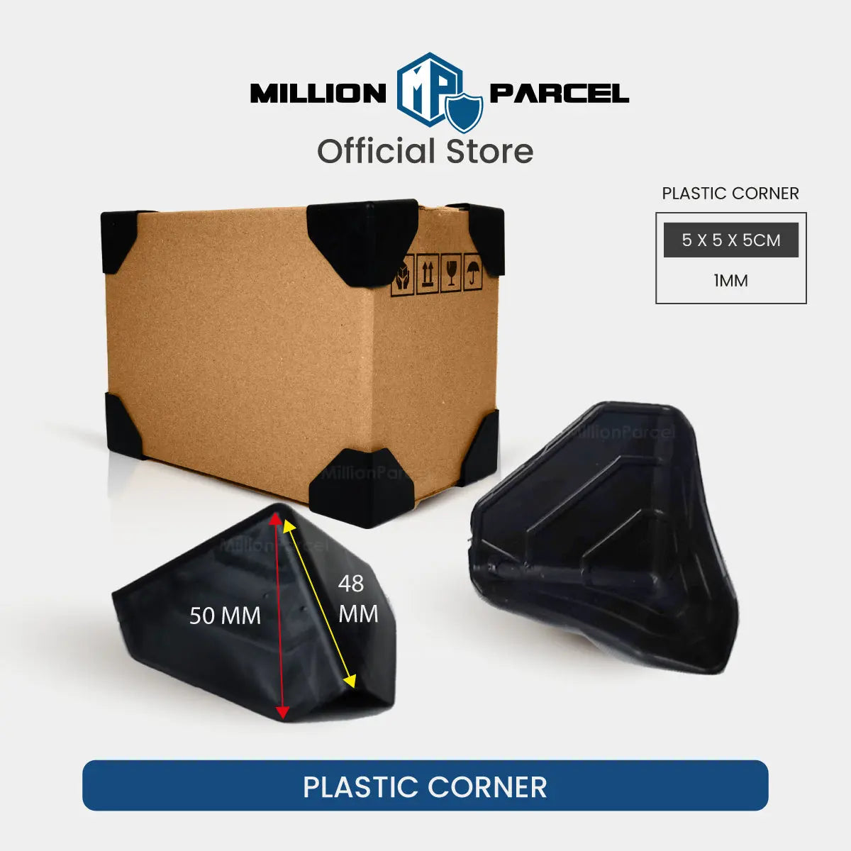 Carton Box Corner Protector | Packaging Box Edge Protector - MillionParcel